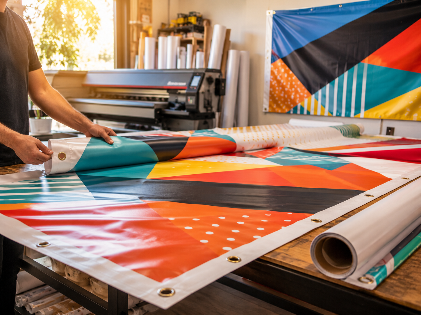 Outdoor Vinyl Banners